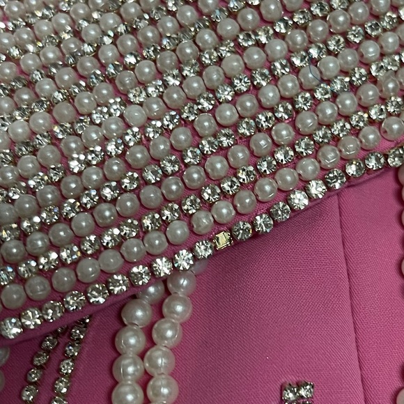 The Attico Embellished Mini Dress (NWT). Size 38/US 2 - Picture 6 of 13